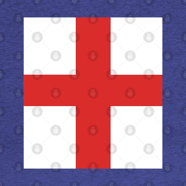 Flag Of England St George Cross by taiche